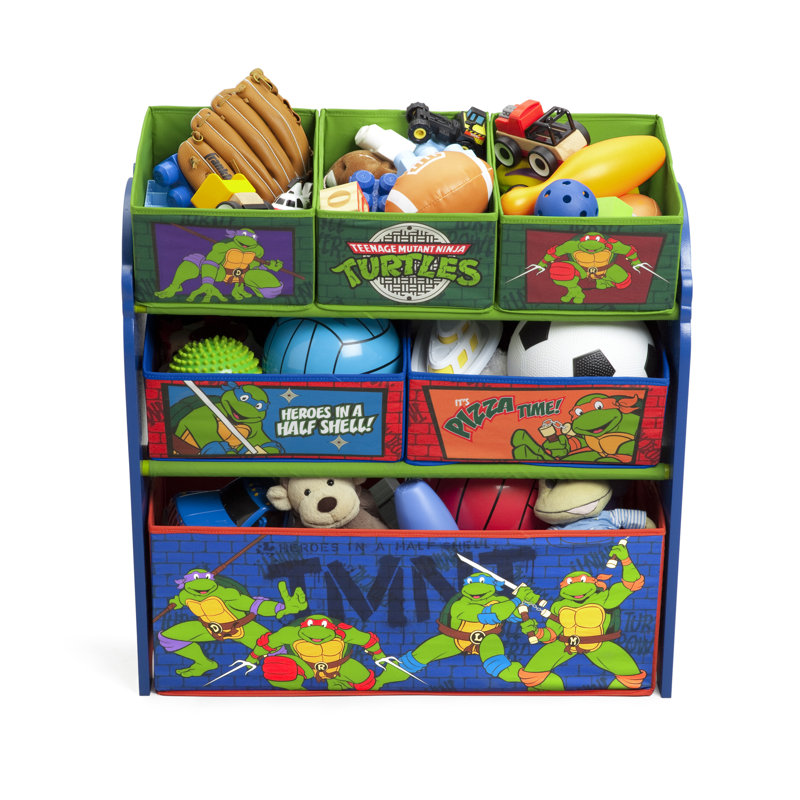 Delta Children Ninja Turtles Multi Bin Storage Organizer & Reviews